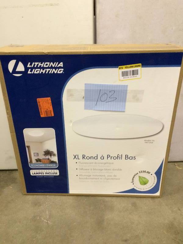 Lithonia Lightning 24 2 lt Round Low profile light