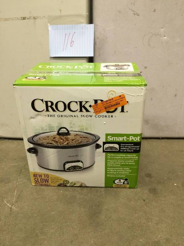 Crock Pot 4 qt Smart Pot