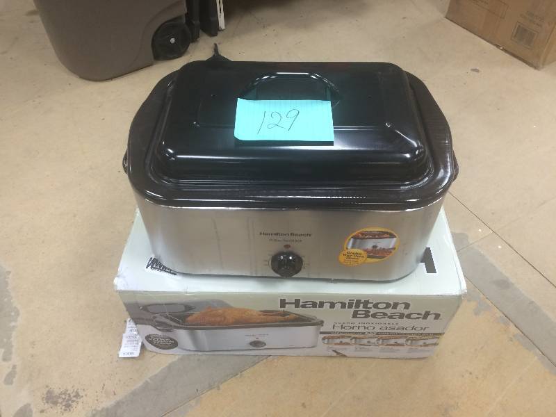 Hamilton Beach Roaster missing rack- used in working condition