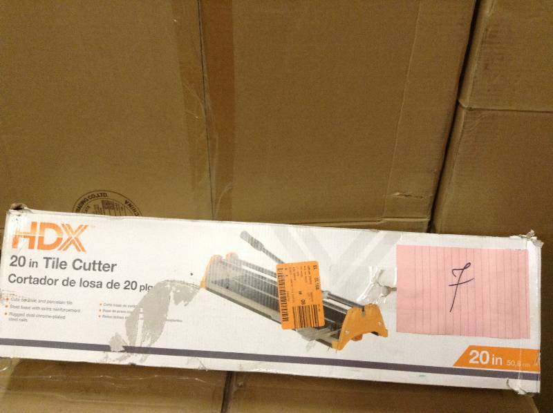 HDX 20 Tile Cutter