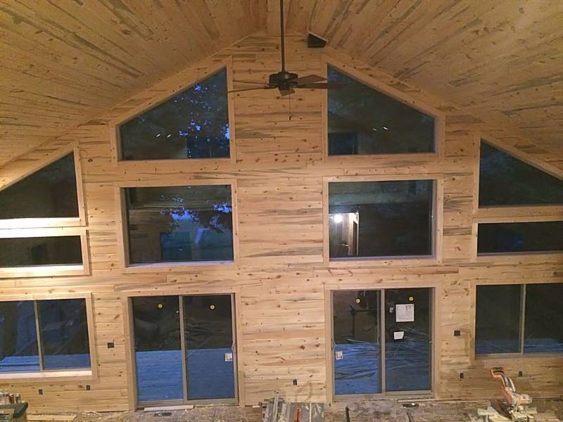 1x6x10 Denim Pine Tongue and Groove FMGS 138 Denim (Blue Stain