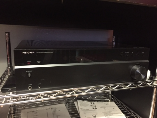 lot 16 image: Insignia Stereo Receiver NS-STR514 (Bluetooth Capable)