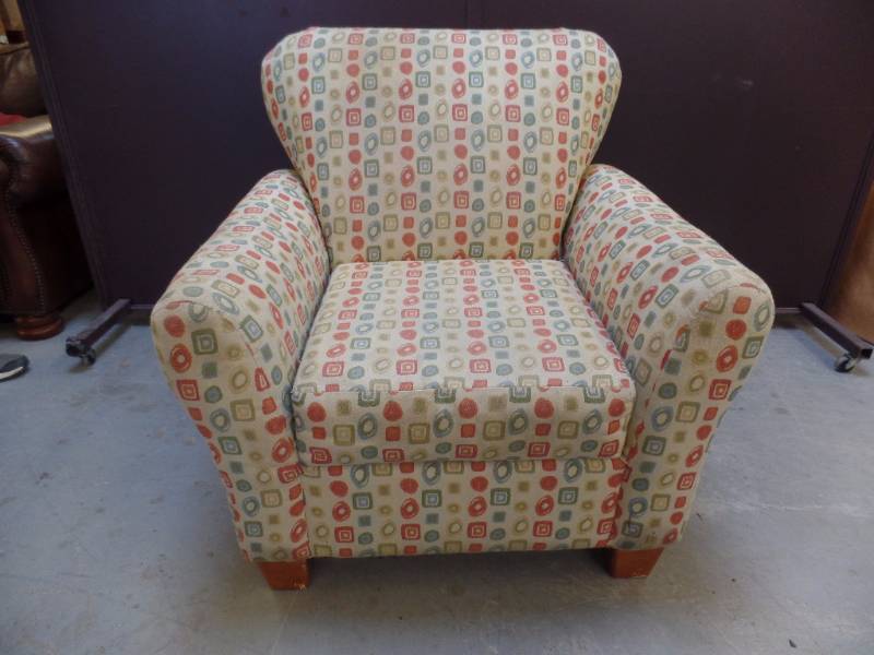 Patterened Chair