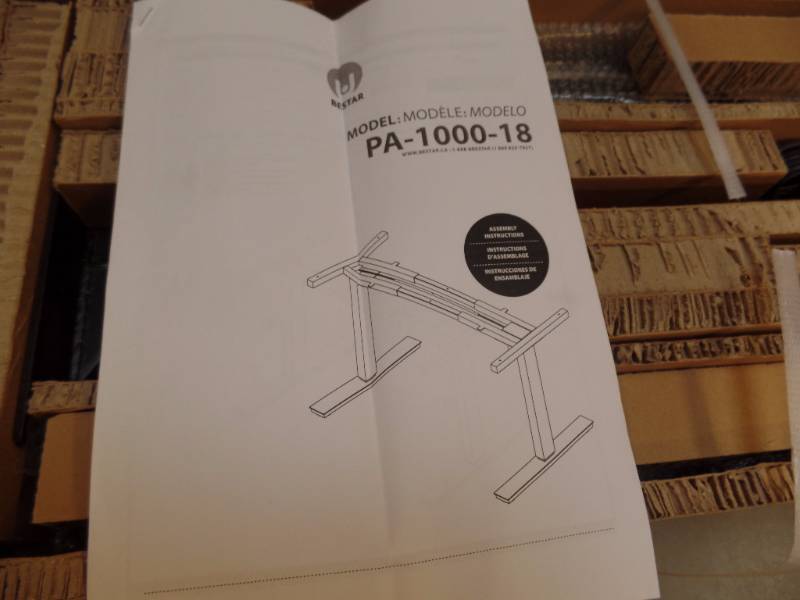 Brand New Height Adjustable Work Table