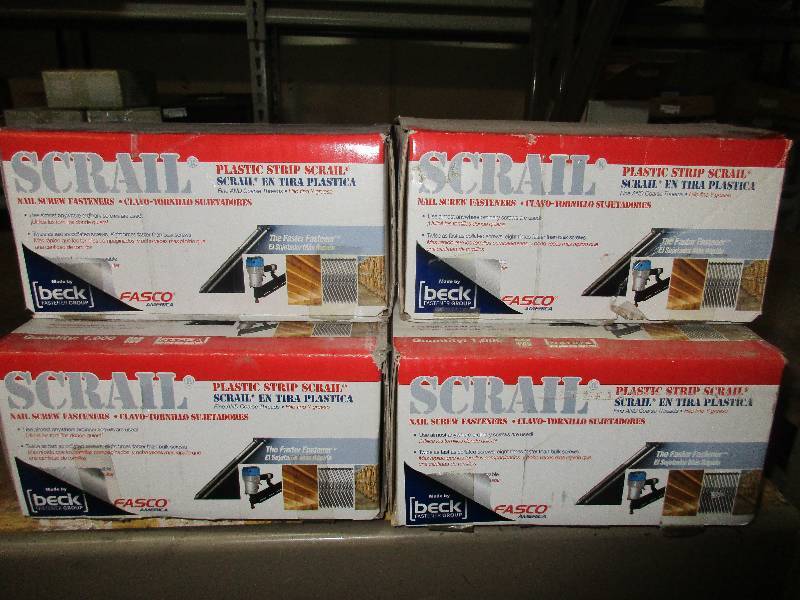 lot 27 image: Scrail nail screw fasteners - 4 boxes
