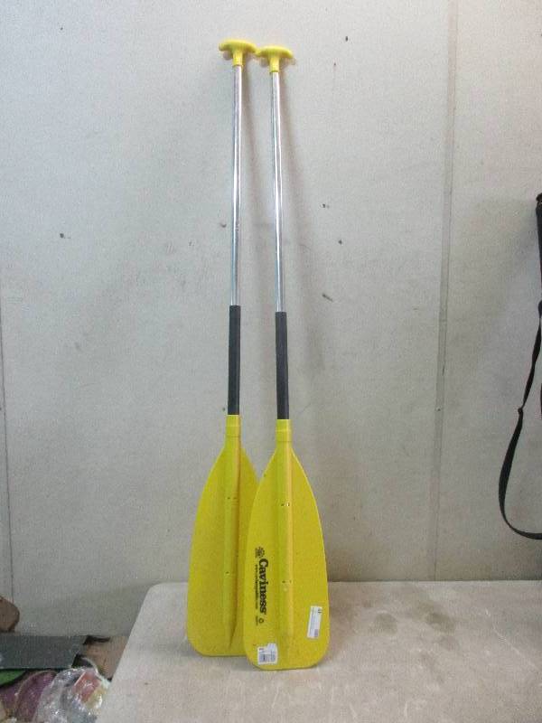 lot 49 image: 2 boat oars