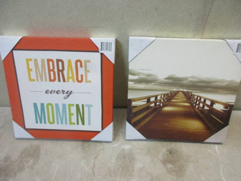 lot 78 image: 2 canvas prints