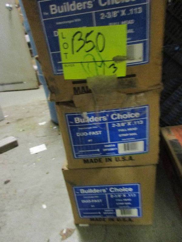 lot 80 image: builders choice strip nail 2 38 x .113 part # DF23811