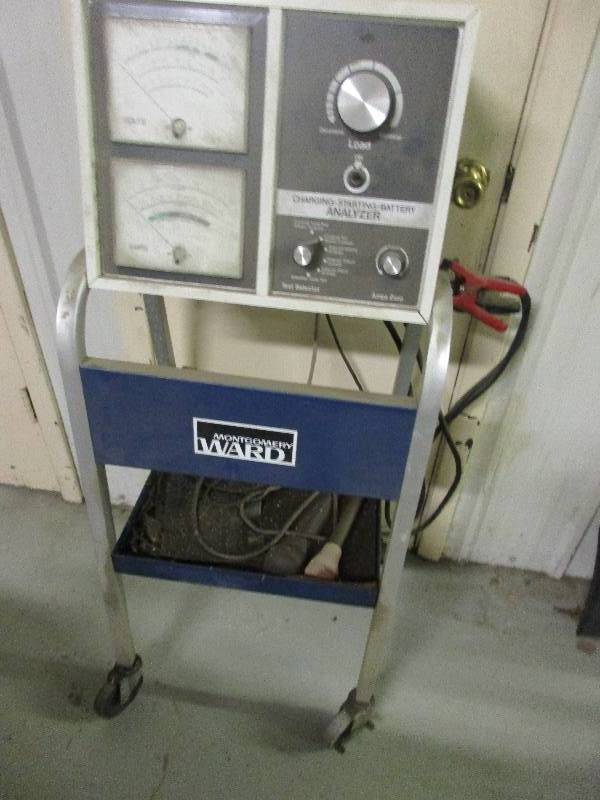lot 98 image: Montgomery ward battery charging and starting analyzer