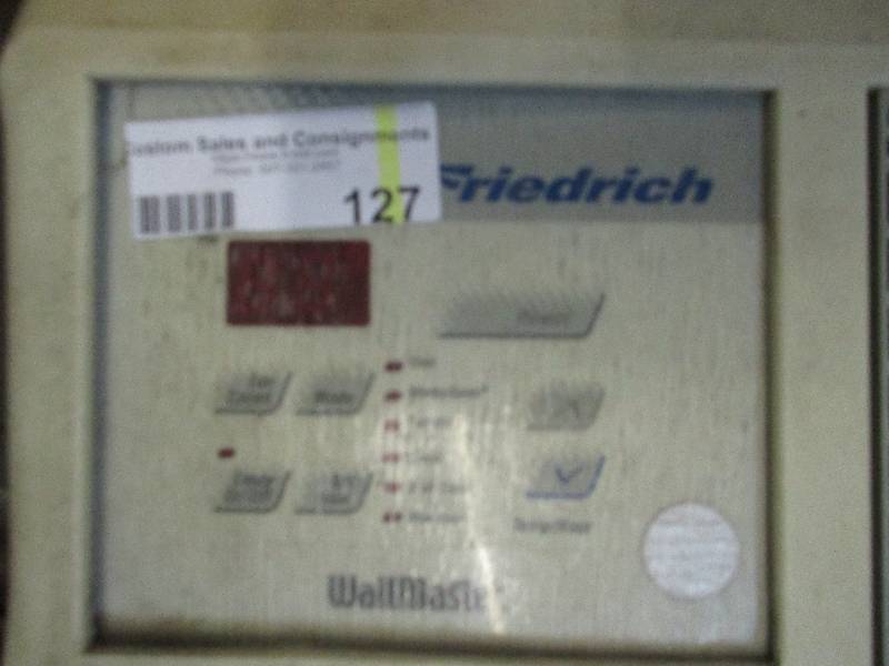 lot 127 image: Friedrich wall master ac unit and coffee maker