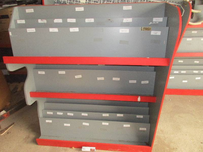 lot 129 image: 3 wood shelves