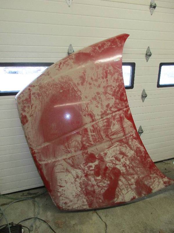 lot 138 image: 97 dodge ram hood - lower bumper - rear spoiler - side skirt