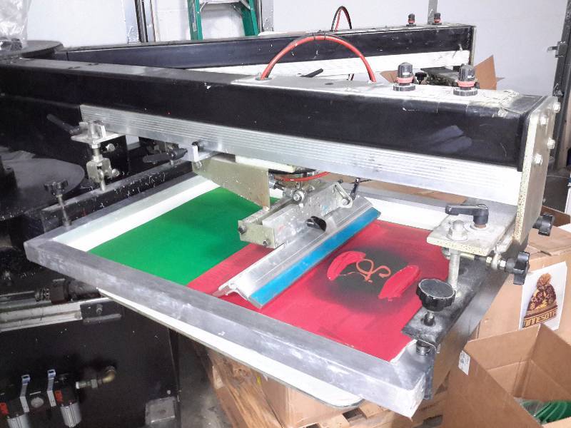 lot 1 image: Work Horse Javelin Auto Screen Printer