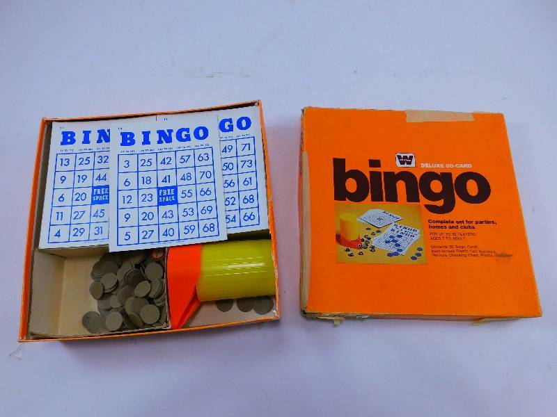 lot 69 image: Vintage Bingo Board Game