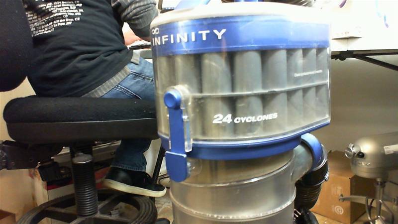 lot 488 image: Infinity NV29 HEPA Filter with 24 Cyclones