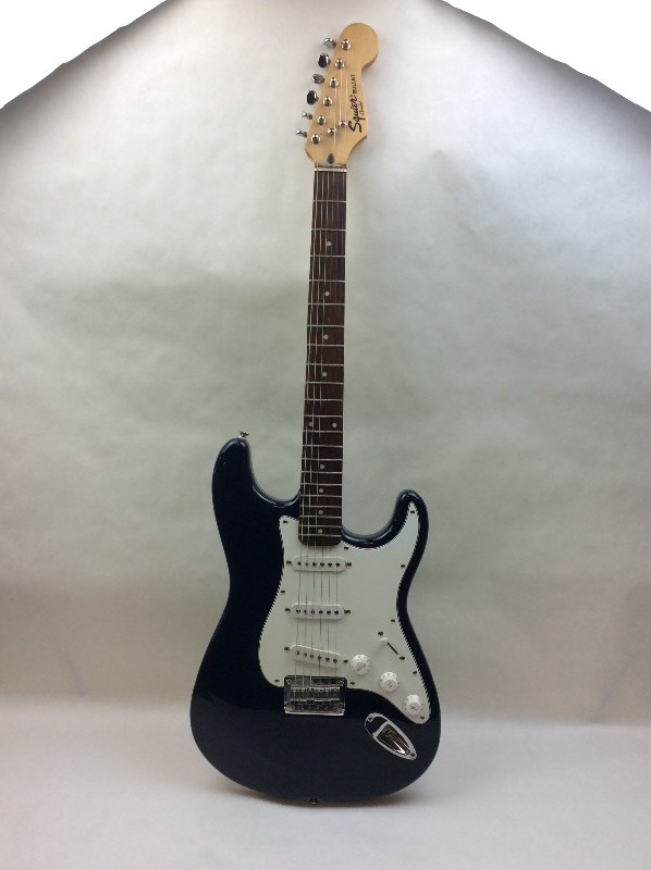 lot 79 image: Fender Squier Bullet Baltic Blue Guitar