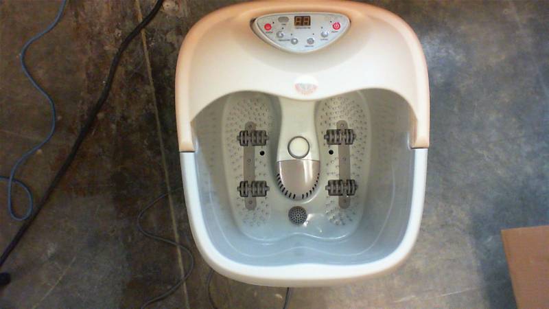 lot 44 image: Liteaid Orion Elite Foot and Calf Spa vibration massage water unused