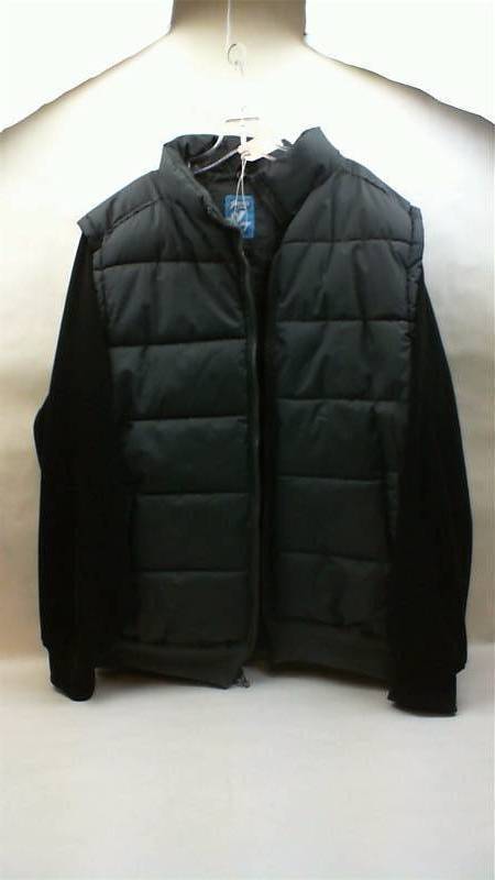 lot 50 image: Seventy 7even Seven Puffy vest with sweatshirt sleeves 3XL 100% polyester