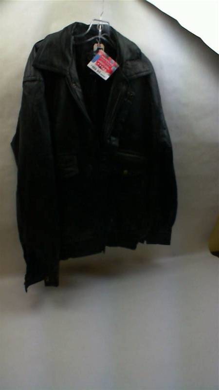 lot 68 image: Napoline leather outfitters Fully lined genuine leather Size large Jacket New With Tags