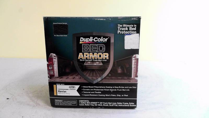 lot 558 image: Duplicolor Bed Armor Roll On Truck Bed Lining