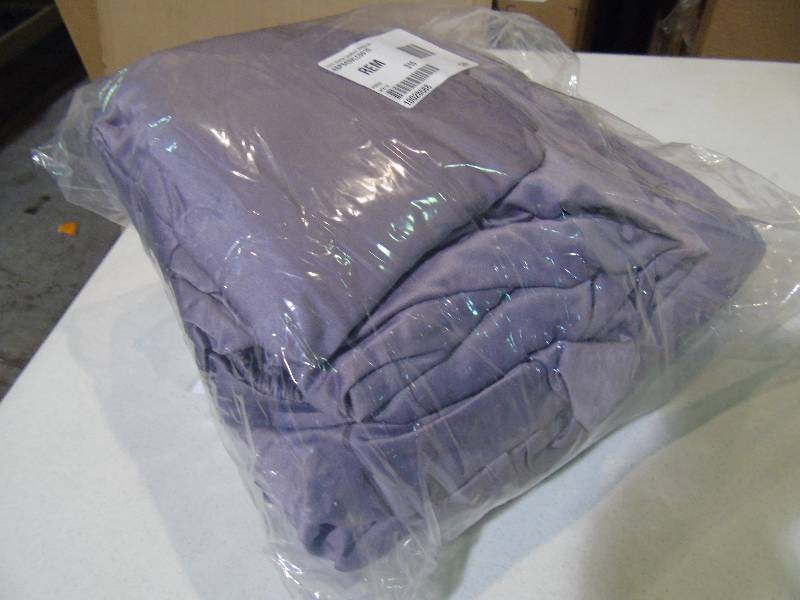 lot 46 image: alcove 250 Thread Count Oversized Cotton-Rich Sheet Set - King - Lilac Color