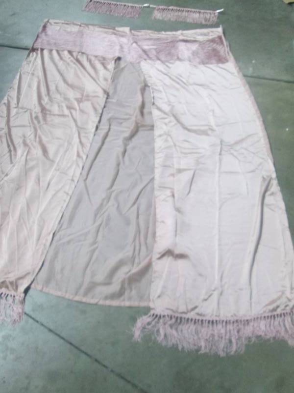 lot 57 image: 2 Sets - McLeland Design Halley 56 x 84 6-pc. One-Rod Drapery Set