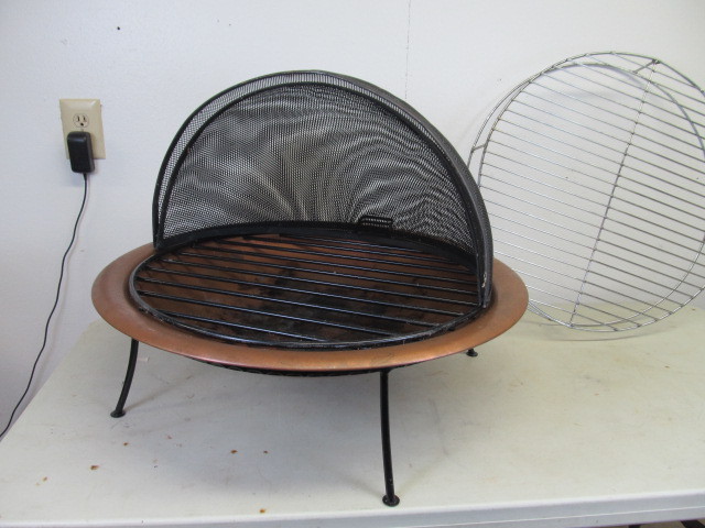 Smith Hawken Premium Copper Iron Fire Pit Little Canada