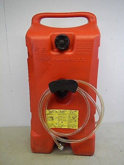 lot 51 image: Large 14 Gallon Duramax Flo N Go Gas Tank