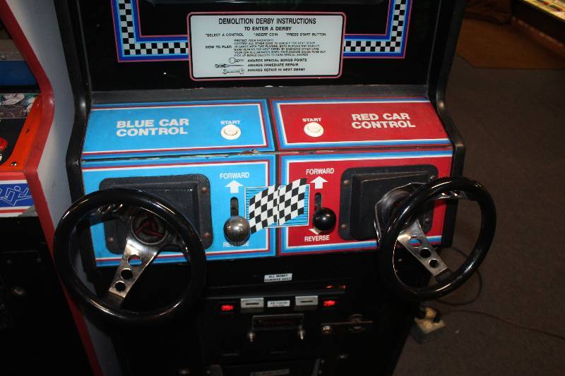 demolition derby arcade game for sale