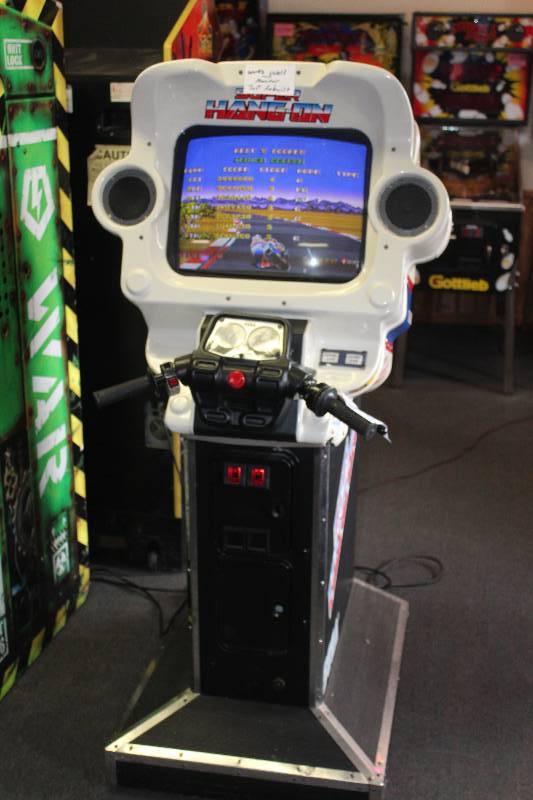 sega super hang on arcade machine for sale