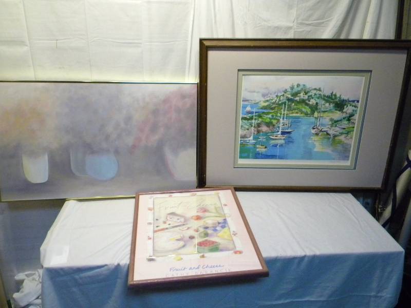 3 Piece Art Lot