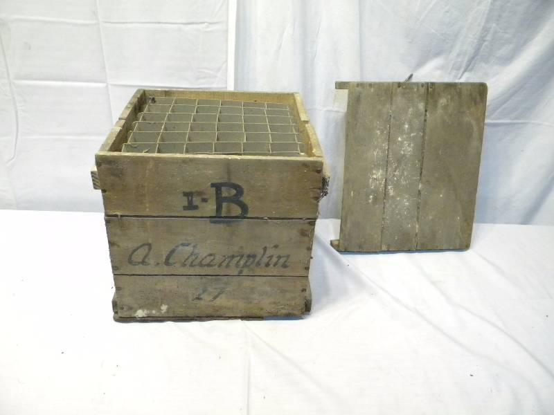 Vintage Egg Crate