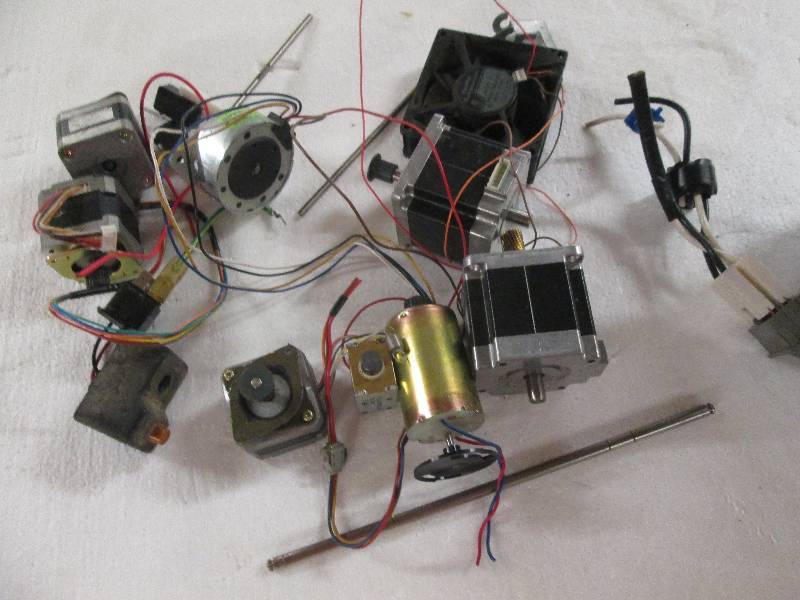 small electric motors and other mis...