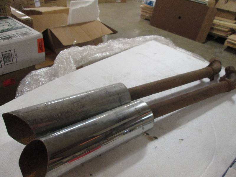 exhaust pipe and ends 2-14 o.d and...