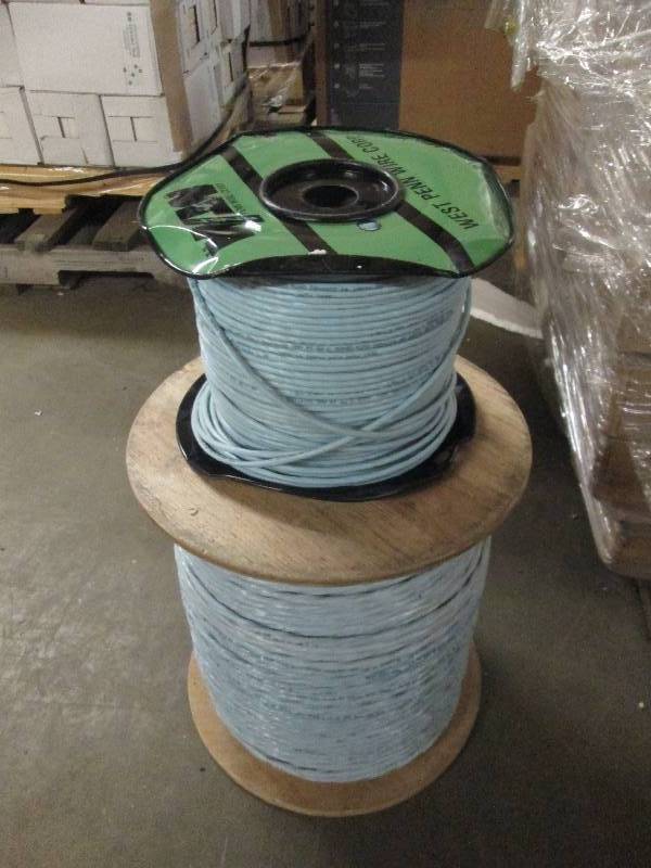 2 rolls of data grade wire both are...