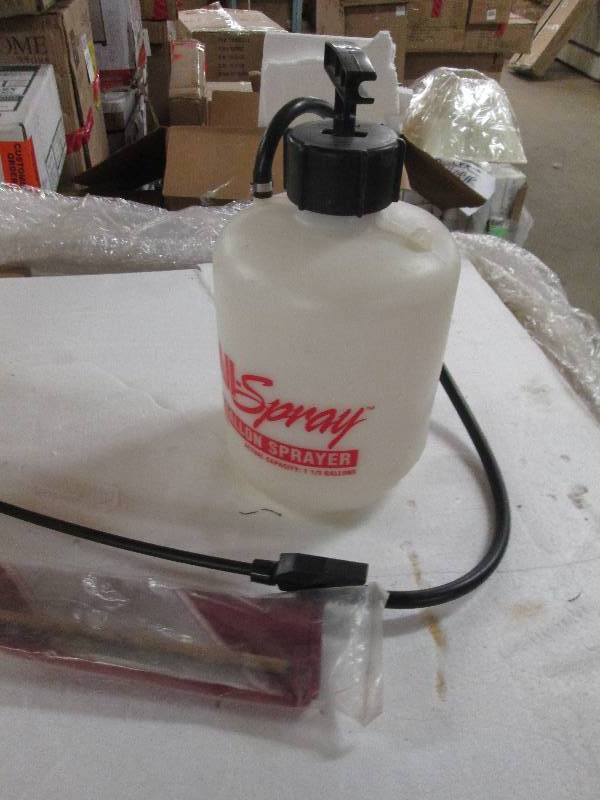 1 gallon sprayer, dive flag and a y...