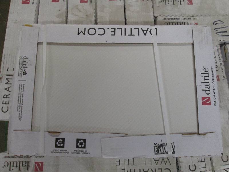 4 packages of ceramic wall tile 12....