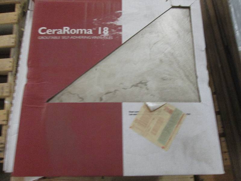 6 packages of ceraroma 18 groutable...