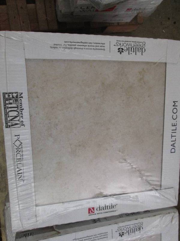 7 packages of daltile18x18 HD por...