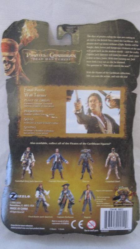 lot 52 image: New sealed Pirates of the Caribbean Will Turner Figure
