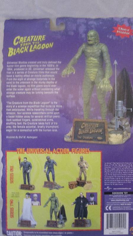 lot 72 image: Universal Studios Monsters Series 2 The Creature From the Black Lagoon action figure