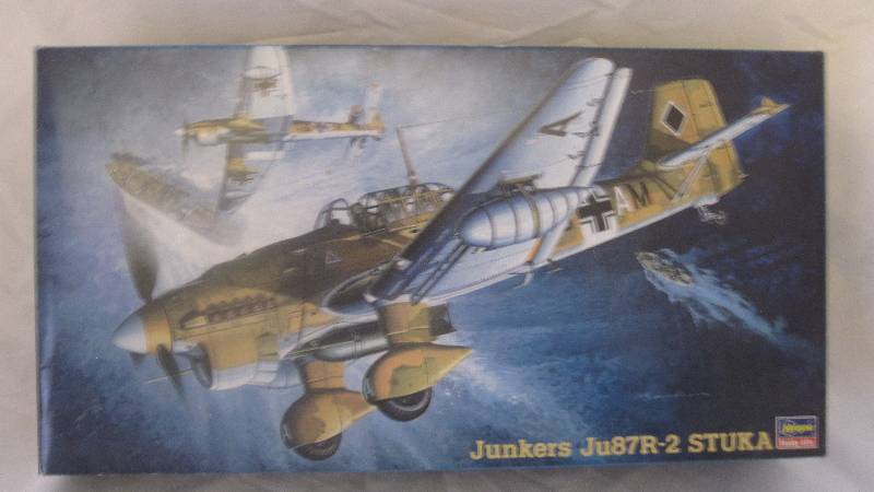 lot 81 image: Model airplane Junkers Ju87R-2 Stuka