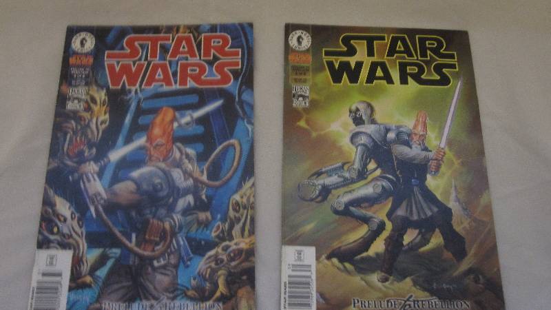 lot 111 image: 2 Star Wars Comic Books