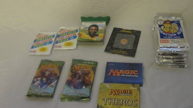 lot 116 image: Magic the Gathering and other card packs