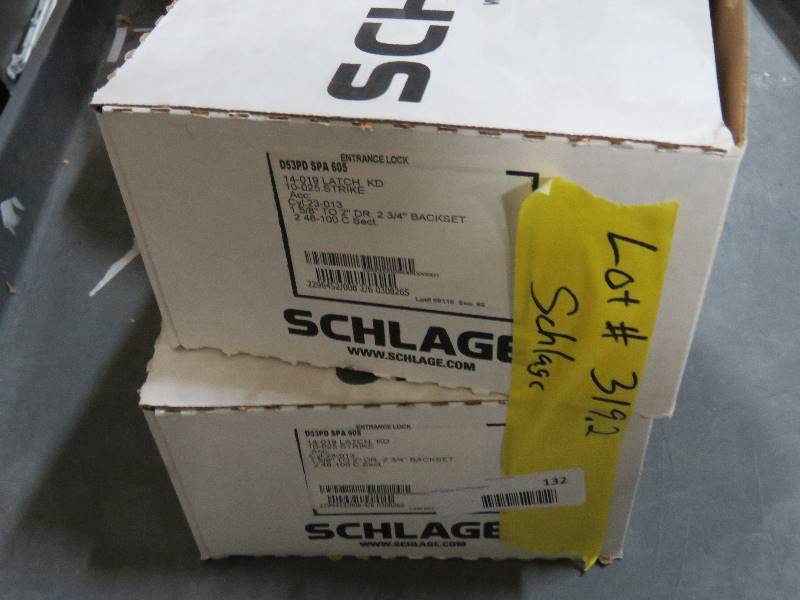 lot 132 image: Schlage Lock