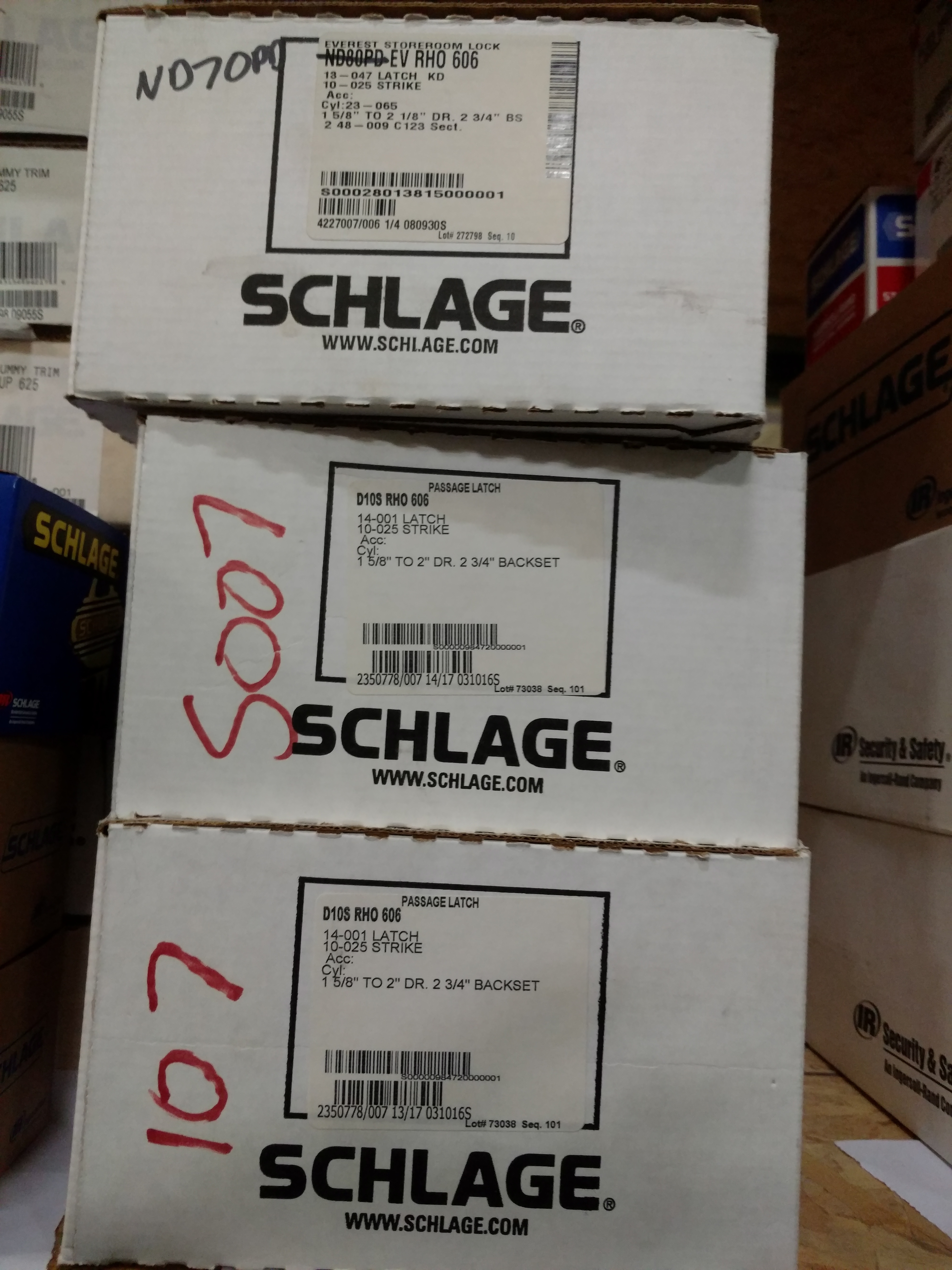 lot 208 image: Schlage Lock