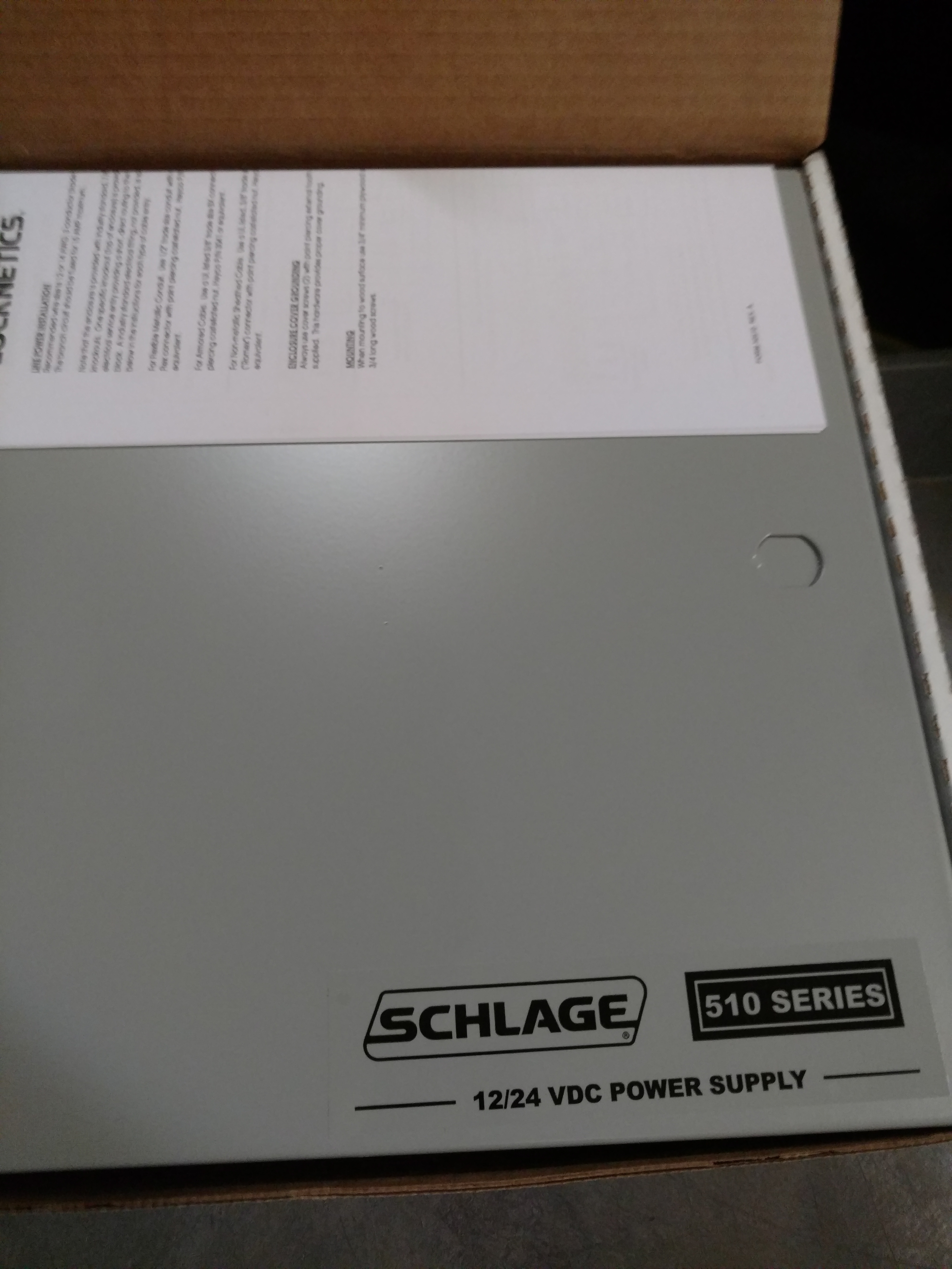 lot 255 image: Schlage Electronic Security