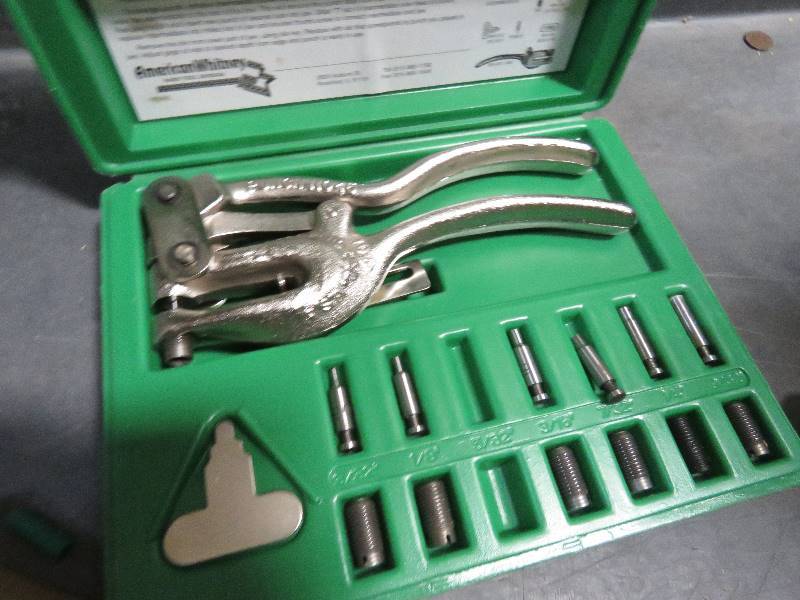 lot 321 image: American Whitney Hand Tools