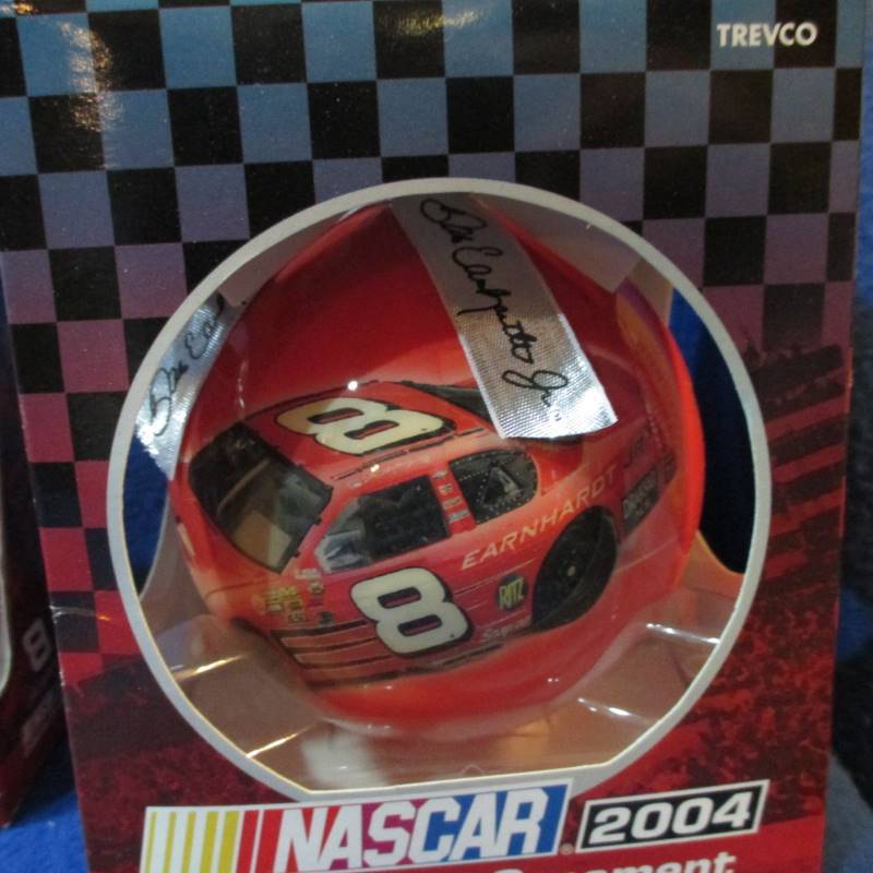 lot 25 image: Dale Jr Christmas Ornaments