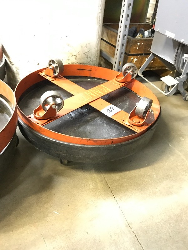 Barrel moving carts